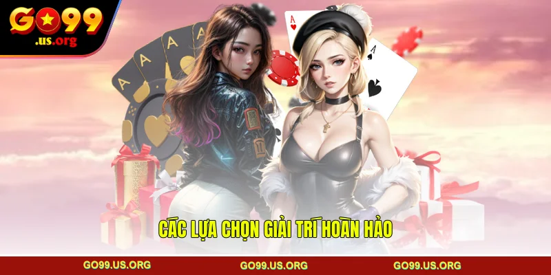 Các lựa chọn giải trí hoàn hảo 