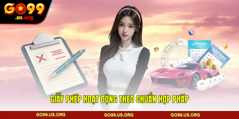 Giấy phép hoạt động theo chuẩn hợp pháp