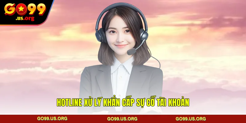 Hotline xử lý khẩn cấp sự cố tài khoản