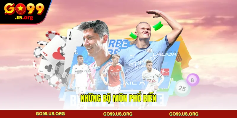 Những bộ môn phổ biến